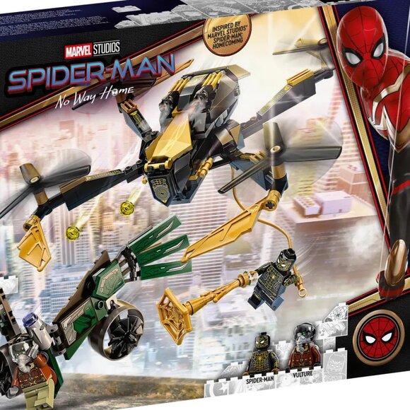 Brand New Lego  Marvel Spider-Man's Drone Duel 76195 Building Kit - Picture 3 of 9